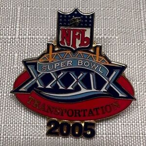 NFL Super Bowl XXXIX Transportation Pin
